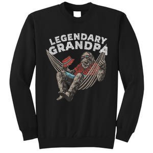 Funny Grandpa Legendary Saying Tall Sweatshirt