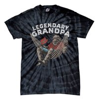 Funny Grandpa Legendary Saying Tie-Dye T-Shirt