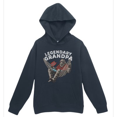 Funny Grandpa Legendary Saying Urban Pullover Hoodie