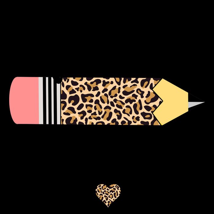 First Grade Leopard Pencil 1st Grader Students Teachers Mug