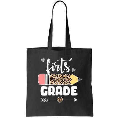 First Grade Leopard Pencil 1st Grader Students Teachers Bag