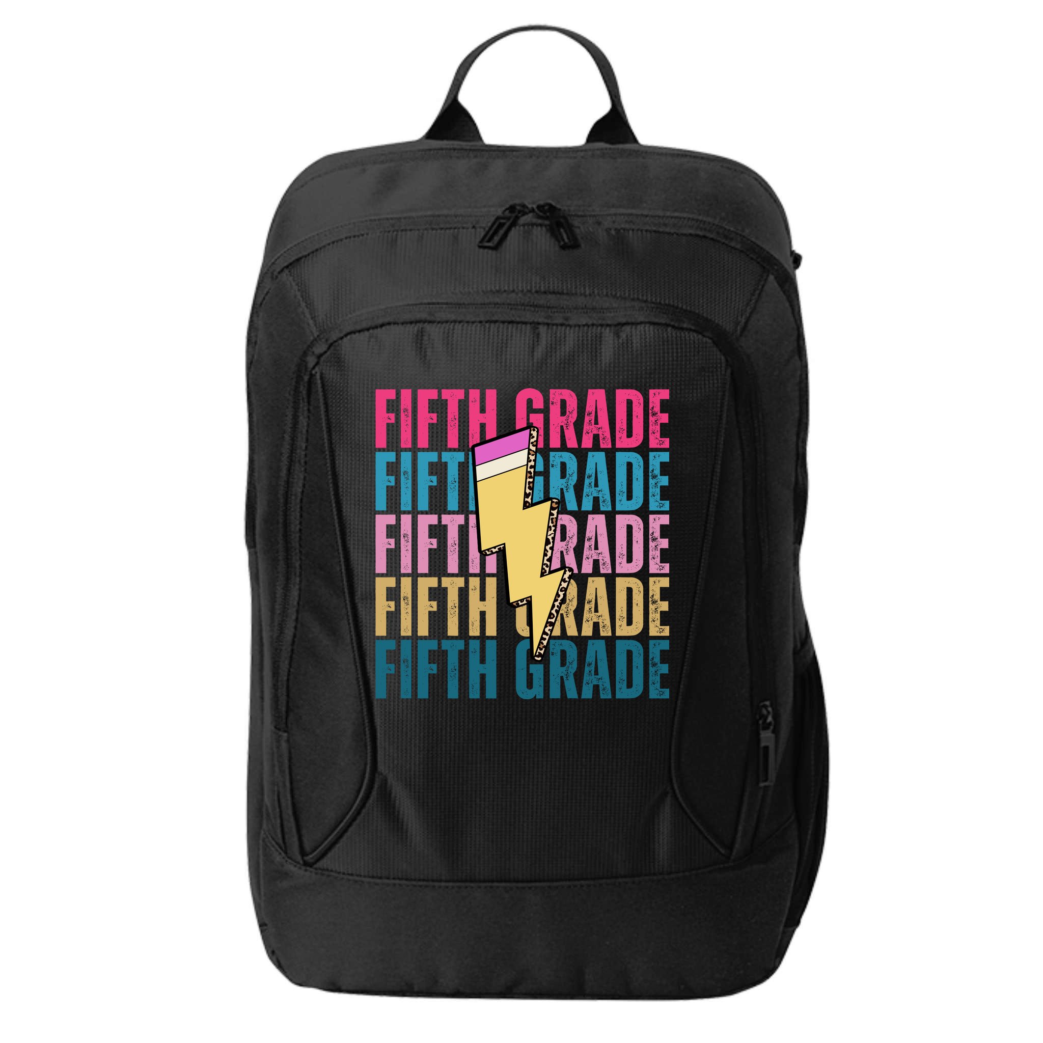 Fifth Grade Lightning Pencil Back To School City Backpack