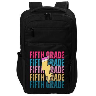 Fifth Grade Lightning Pencil Back To School Impact Tech Backpack