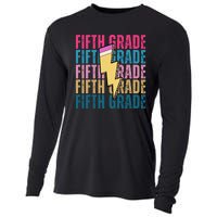 Fifth Grade Lightning Pencil Back To School Cooling Performance Long Sleeve Crew