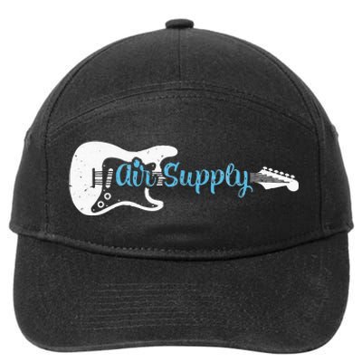 Funny Guitar Lover Air Supply 7-Panel Snapback Hat