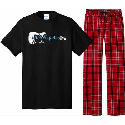 Funny Guitar Lover Air Supply Pajama Set