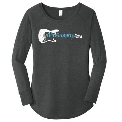 Funny Guitar Lover Air Supply Women's Perfect Tri Tunic Long Sleeve Shirt