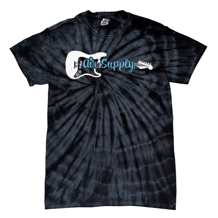 Funny Guitar Lover Air Supply Tie-Dye T-Shirt