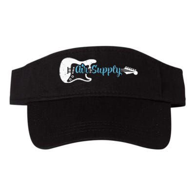 Funny Guitar Lover Air Supply Valucap Bio-Washed Visor