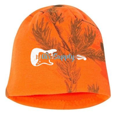 Funny Guitar Lover Air Supply Kati - Camo Knit Beanie