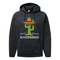 Fun Garden Lover Humor Gift Gardeners Funny Meme Gardening Performance Fleece Hoodie