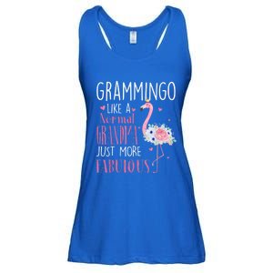 Flamingo Grammingo Like A Normal Grandma Gift Funny Grandma Cute Gift Ladies Essential Flowy Tank