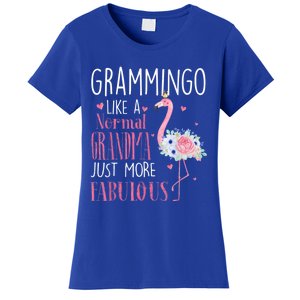 Flamingo Grammingo Like A Normal Grandma Gift Funny Grandma Cute Gift Women's T-Shirt