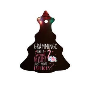 Flamingo Grammingo Like A Normal Grandma Gift Funny Grandma Cute Gift Ceramic Tree Ornament