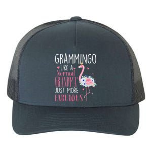 Flamingo Grammingo Like A Normal Grandma Gift Funny Grandma Cute Gift Yupoong Adult 5-Panel Trucker Hat