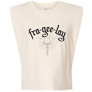 Fra Gee Lay Garment-Dyed Women's Muscle Tee