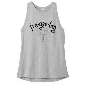 Fra Gee Lay Ladies PosiCharge Tri-Blend Wicking Tank