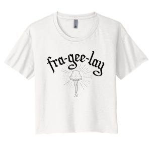 Fra Gee Lay Women's Crop Top Tee