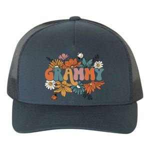 Floral Grammy Life Thankful Grammy Thanksgiving Mothers Day Yupoong Adult 5-Panel Trucker Hat