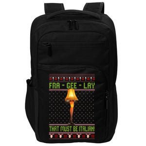 Fra Gee Lay That Must Be Italian Impact Tech Backpack