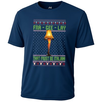 Fra Gee Lay That Must Be Italian Performance Shirt