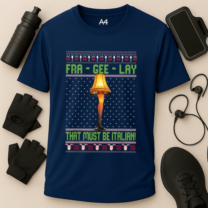 Fra Gee Lay That Must Be Italian Cooling Performance Crew T-Shirt