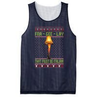 Fra Gee Lay That Must Be Italian Mesh Reversible Basketball Jersey Tank