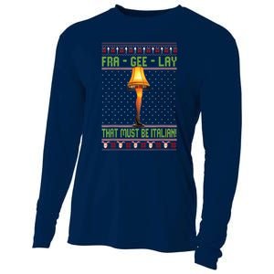 Fra Gee Lay That Must Be Italian Cooling Performance Long Sleeve Crew