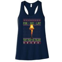 Fra Gee Lay That Must Be Italian Women's Racerback Tank