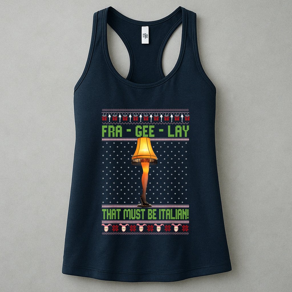 Fra Gee Lay That Must Be Italian Womens Tank Top
