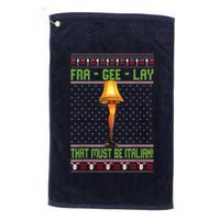 Fra Gee Lay That Must Be Italian Golf Towel