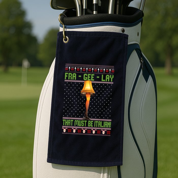 Fra Gee Lay That Must Be Italian Golf Towel