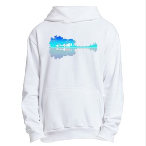 Funny Guitar Lake Shadow Love Guitar Musician Urban Pullover Hoodie