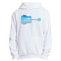 Funny Guitar Lake Shadow Love Guitar Musician Urban Pullover Hoodie