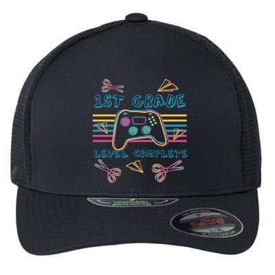 First Grade Level Complete Gamer Flexfit Unipanel Trucker Cap