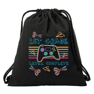 First Grade Level Complete Gamer Drawstring Bag
