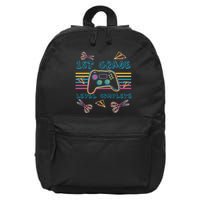 First Grade Level Complete Gamer 16 in Basic Backpack