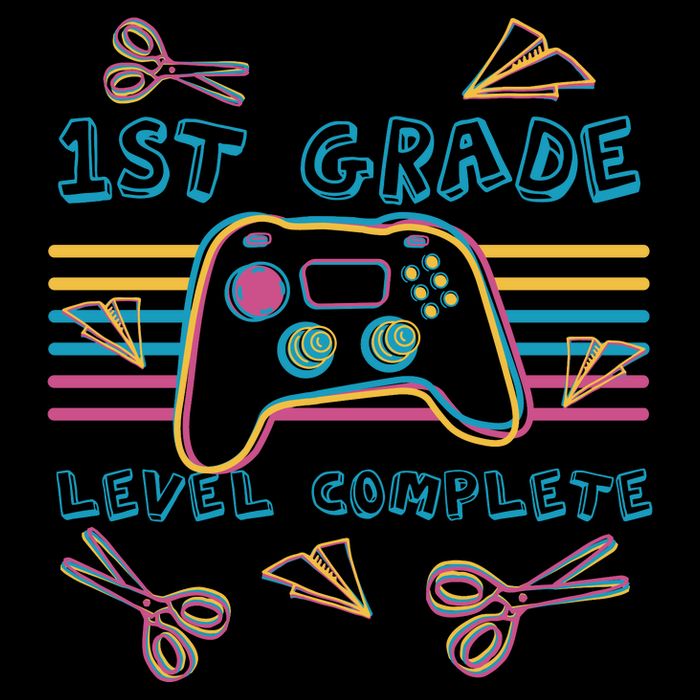 First Grade Level Complete Gamer 16 in Basic Backpack