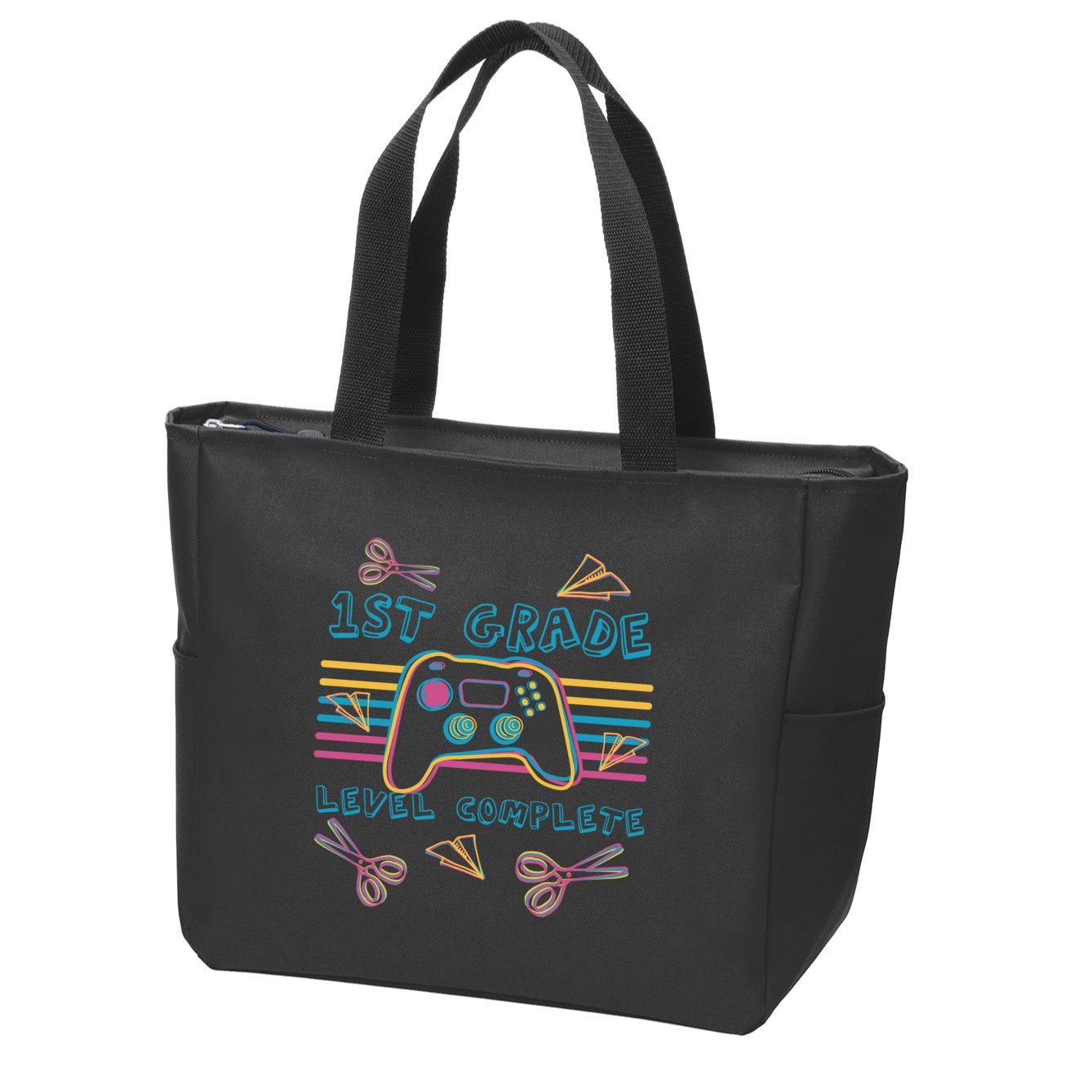 First Grade Level Complete Gamer Zip Tote Bag