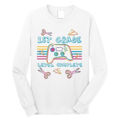 First Grade Level Complete Gamer Long Sleeve Shirt