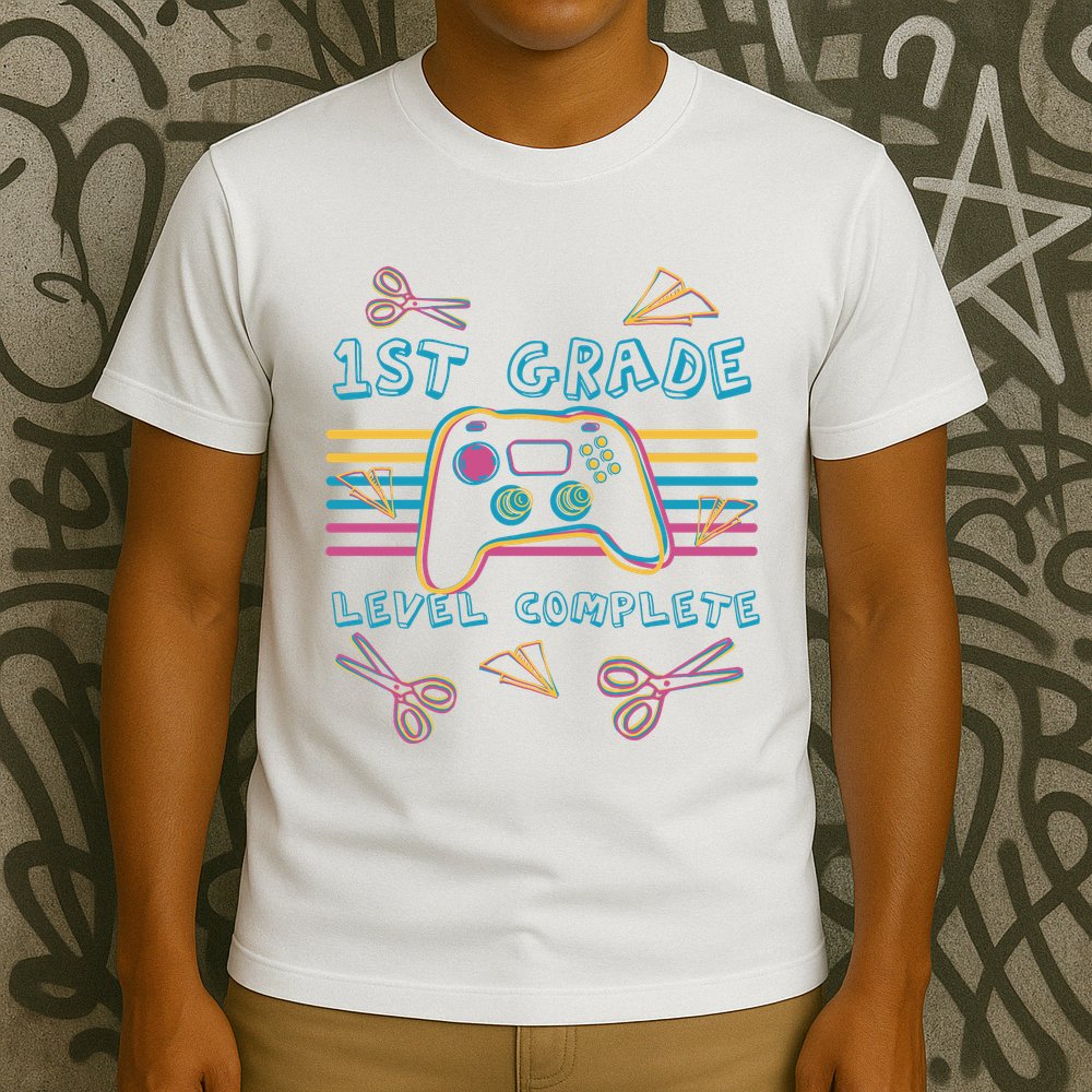 First Grade Level Complete Gamer T-Shirt