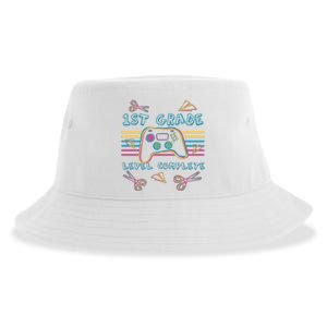 First Grade Level Complete Gamer Sustainable Bucket Hat