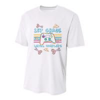 First Grade Level Complete Gamer Youth Performance Sprint T-Shirt