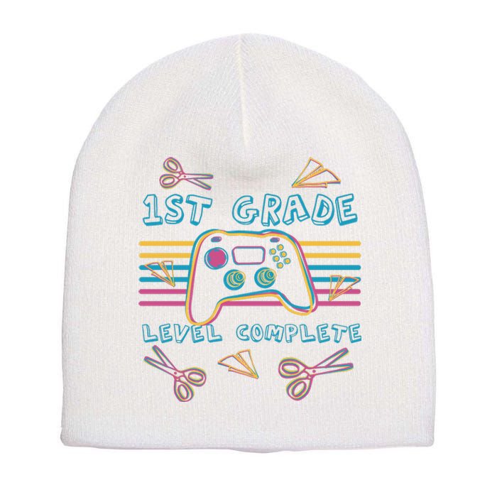 First Grade Level Complete Gamer Short Acrylic Beanie