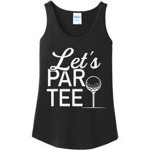 Funny Golfing Lover Golfer Dad Golf Player Pro Ladies Essential Tank