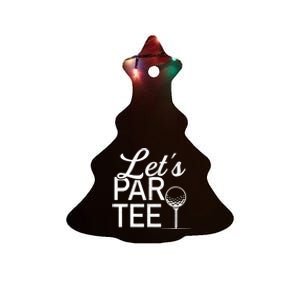 Funny Golfing Lover Golfer Dad Golf Player Pro Ceramic Tree Ornament