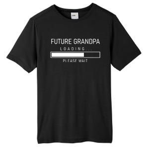 Future Grandpa Loading First Time Grandparent Day Tall Fusion ChromaSoft Performance T-Shirt