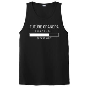 Future Grandpa Loading First Time Grandparent Day PosiCharge Competitor Tank