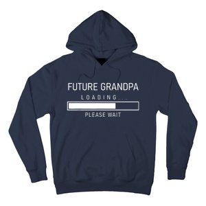 Future Grandpa Loading First Time Grandparent Day Hoodie