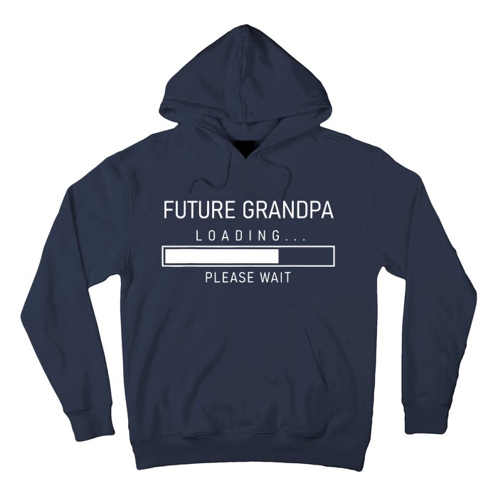 Future Grandpa Loading First Time Grandparent Day Hoodie